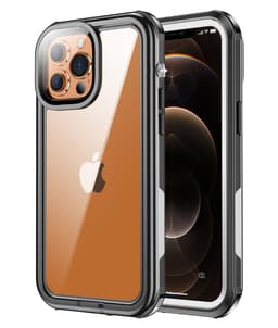 INF iPhone 13 Pro Max vedenpitävä kotelo hihnalla Läpinäkyvä