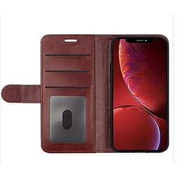 iPhone 12 Mini magnetiskt fodral PU/TPU Mörkbrun