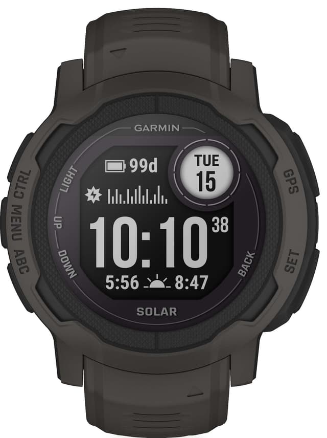 Garmin Instinct 2 Solar ulkoilukello (grafiitti)
