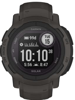 Garmin Instinct 2 Solar utendørsklokke (grafitt)