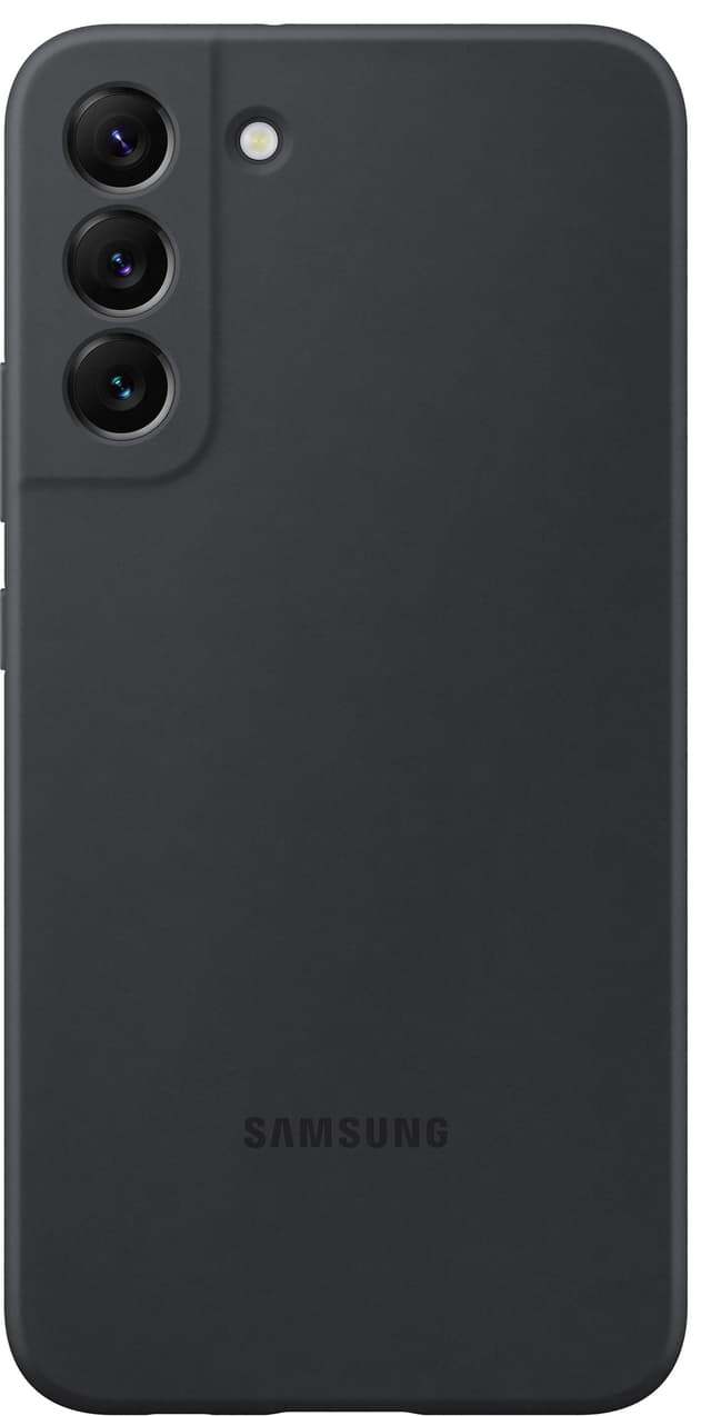 Samsung S22 Plus silikondeksel (sort)