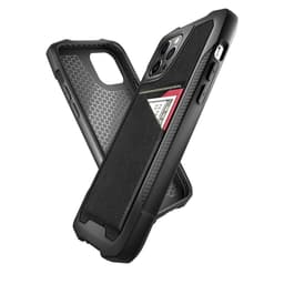 iPhone 13 Pro Max -deksel med kortspor TPU / PC / PU svart