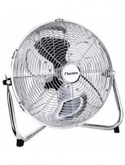 gulvventilator Retro 55W 39 x 35 cm stålkrom