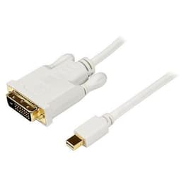 StarTech.com MDP2DVIMM3W, 0,9m, mini DisplayPort, DVI-D, hannkontakt, hannkontakt, rett
