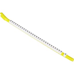 TE Connectivity STD02W-3 Mærkningsclip Påtrykt 3