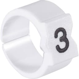 TE Connectivity 869998-000 STD12W-3 Märkningsclip Tryck