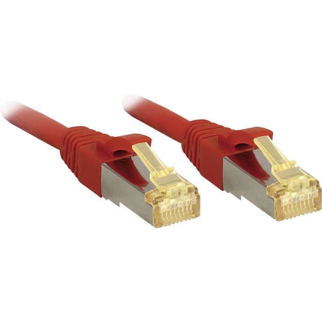 LINDY 47296 RJ45 Nätverk Anslutningskabel CAT 6a