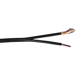 Bedea 10460911-100 Högtalarkabel 2 x 0.75 mm² Svart 100