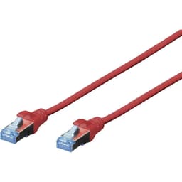 Digitus DK-1531-010/R RJ45 Nätverk Anslutningskabel CAT