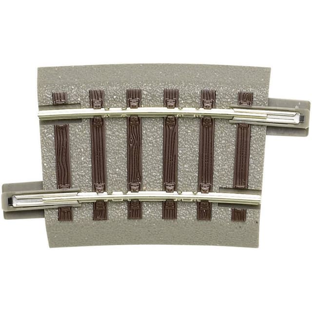 61129 H0 Roco geoLINE (med ballast) kurvspår 7.5 °