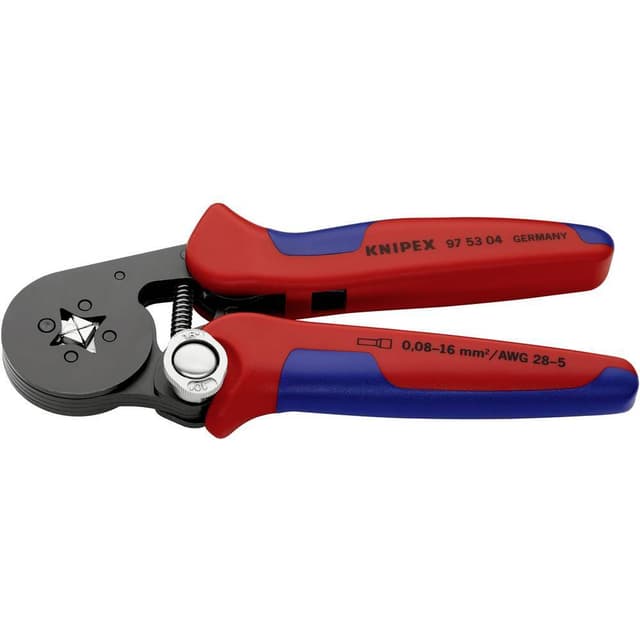 Knipex 97 53 04 Crimptång Ändhylsor 0.08 till 16 mm²