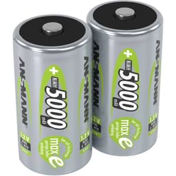 Laddbart batteri D (R20) NiMH Ansmann maxE HR20 5000