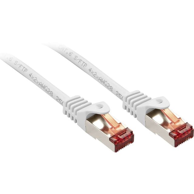 LINDY 47384 RJ45 Nätverk Anslutningskabel 2.00 m Vit