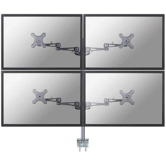 Neomounts by Newstar FPMA-D935D4 4x Skærm-bordslag 25,4 cm (10) - 68,6 cm (27) Vippebar, Bevægelig,