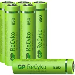 GP Batteries ReCyko+ HR03 4+2 gratis Laddbart batteri
