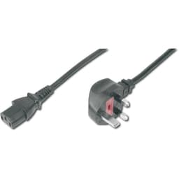 Digitus PC, Ström, IEC Kabel [1x Engelsk stickkontakt -