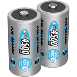 C-batteri R14 Ansmann maxE HR14 NiMH 1.2 V 4500 mAh 2