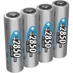 Genopladeligt AA-batteri NiMH 4 stk Ansmann HR06 2650
