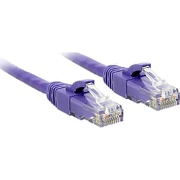 LINDY 48125 RJ45 Nätverk Anslutningskabel CAT 6 U/UTP