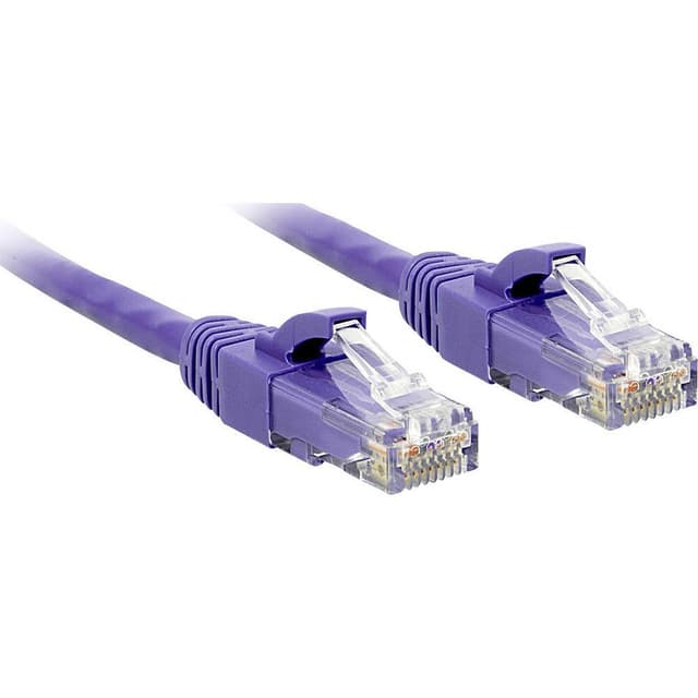 LINDY 48125 RJ45 Nätverk Anslutningskabel CAT 6 U/UTP