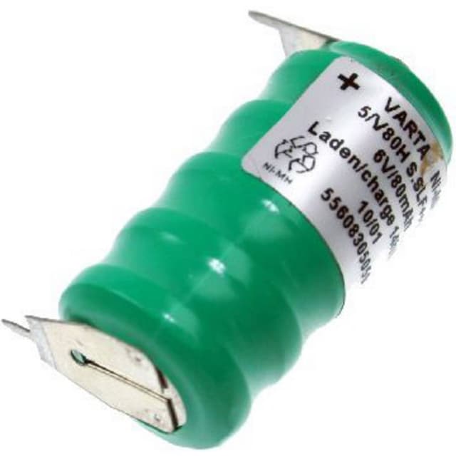 Varta V5/80H-SLF ++/- Laddbart batteri Knappcell 80H