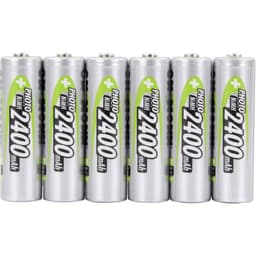 Ansmann 4+2 HR06 Genopladeligt AA-batteri NiMH 2400 mAh 1.2 V 6 stk