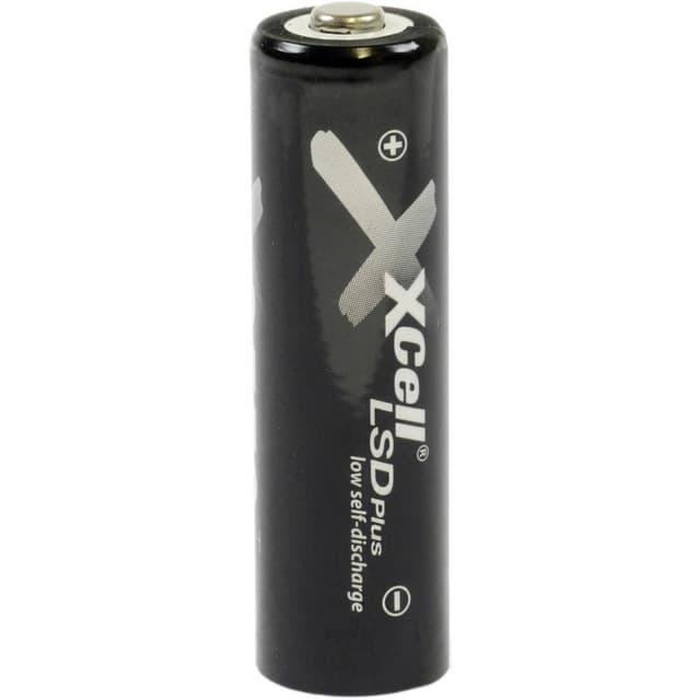 Genopladeligt AA-batteri NiMH 1 stk XCell LSD-Plus 2550