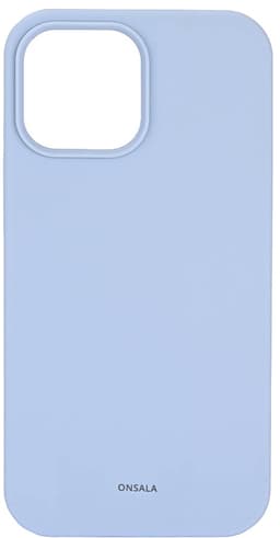 Onsala iPhone 13 Pro Max silikoninen suojakuori (vaaleansininen)