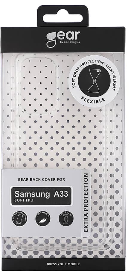 Gear Transparent TPU fodral för Samsung Galaxy A33