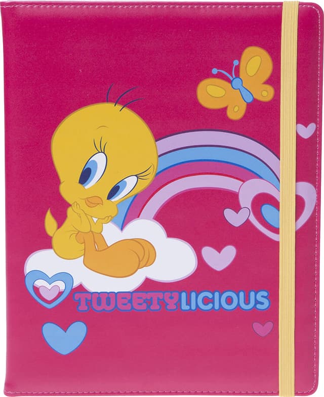 Lazerbuilt Tweety foliodeksel til nettbrett