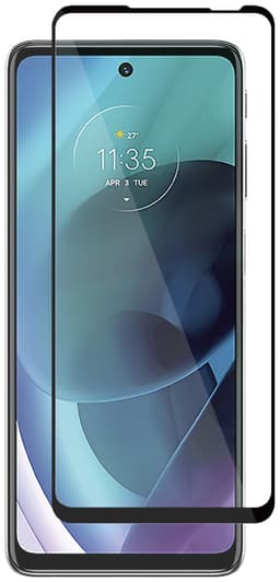 Panzer Full-Fit skjermbeskytter for Motorola Moto G51