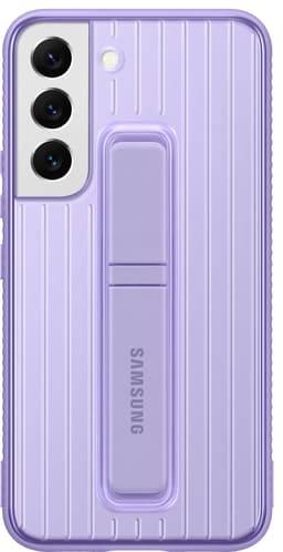 Samsung S22 skyddsfodral med ställ (lavender)