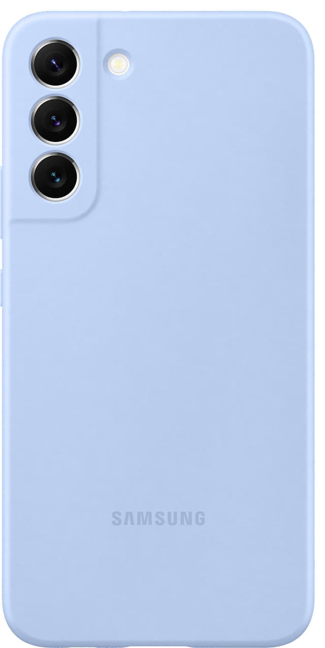 Samsung S22 Plus silikonfodral (himmelsblå)