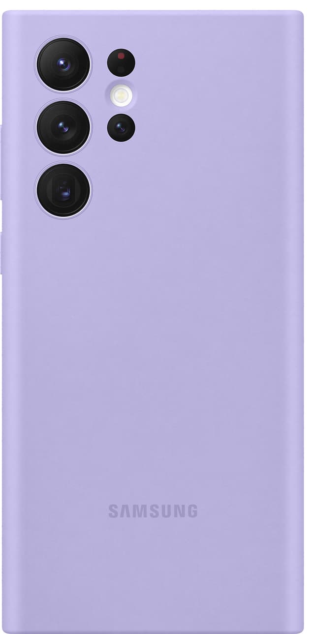 Samsung S22 Ultra silikonfodral (lavendel)