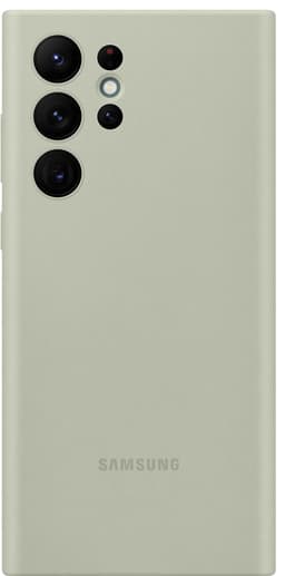 Samsung S22 Ultra silikondeksel (olivengrønn)