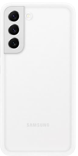 Samsung S22+ ramfodral (vitt)