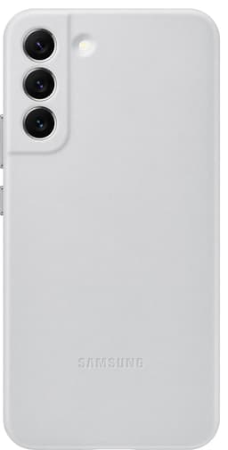 Samsung S22+ läderfodral (grått)