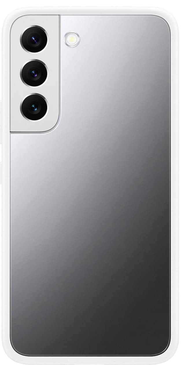 Samsung S22 ramfodral (vitt)