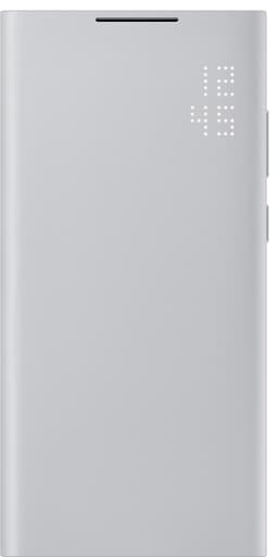 Samsung LED View Galaxy S22 Ultra-cover (lysegråt)