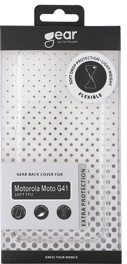 Gear Transparent TPU Motorola Moto G41 suojakuori