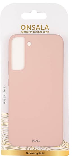 Onsala Silicone deksel til Samsung Galaxy S22 Plus (rosa)