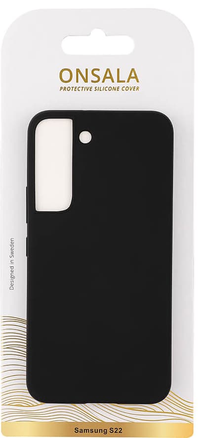 Onsala Silicone deksel til Samsung Galaxy S22 (sort)