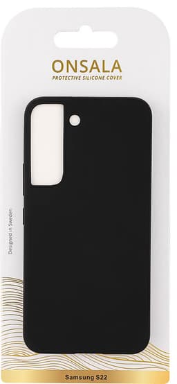 Onsala Silicone deksel til Samsung Galaxy S22 (sort)