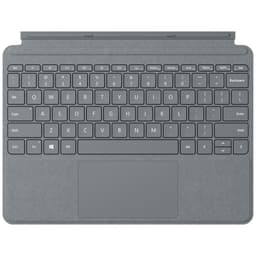 Surface Go Signature Type tastaturdeksel (platinagrå)