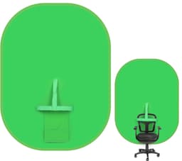 Wistream green screen til gaming stole