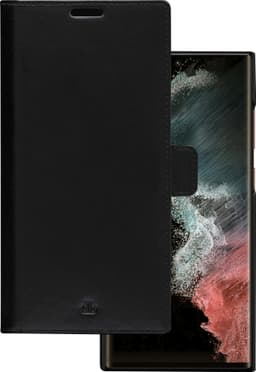 Dbramante1928 Lynge Samsung Galaxy S22 Ultra lompakkokotelo (musta)