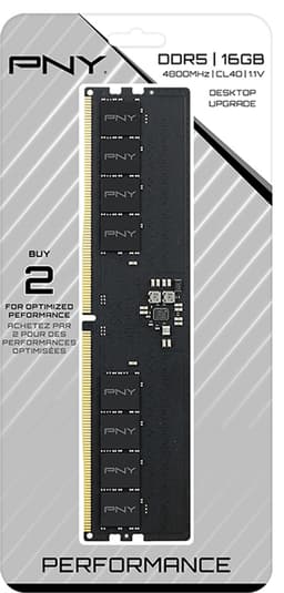 PNY Performance 16 GB 4.800 MHz DDR5 RAM