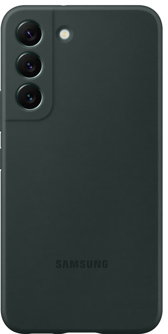 Samsung S22 silikonecover (grøn)