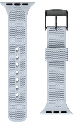U by UAG Aurora Apple Watch 42/44/45 mm silikonreim (soft blue)