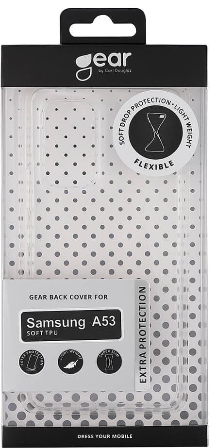 Gear Transparent TPU fodral för Samsung Galaxy A53